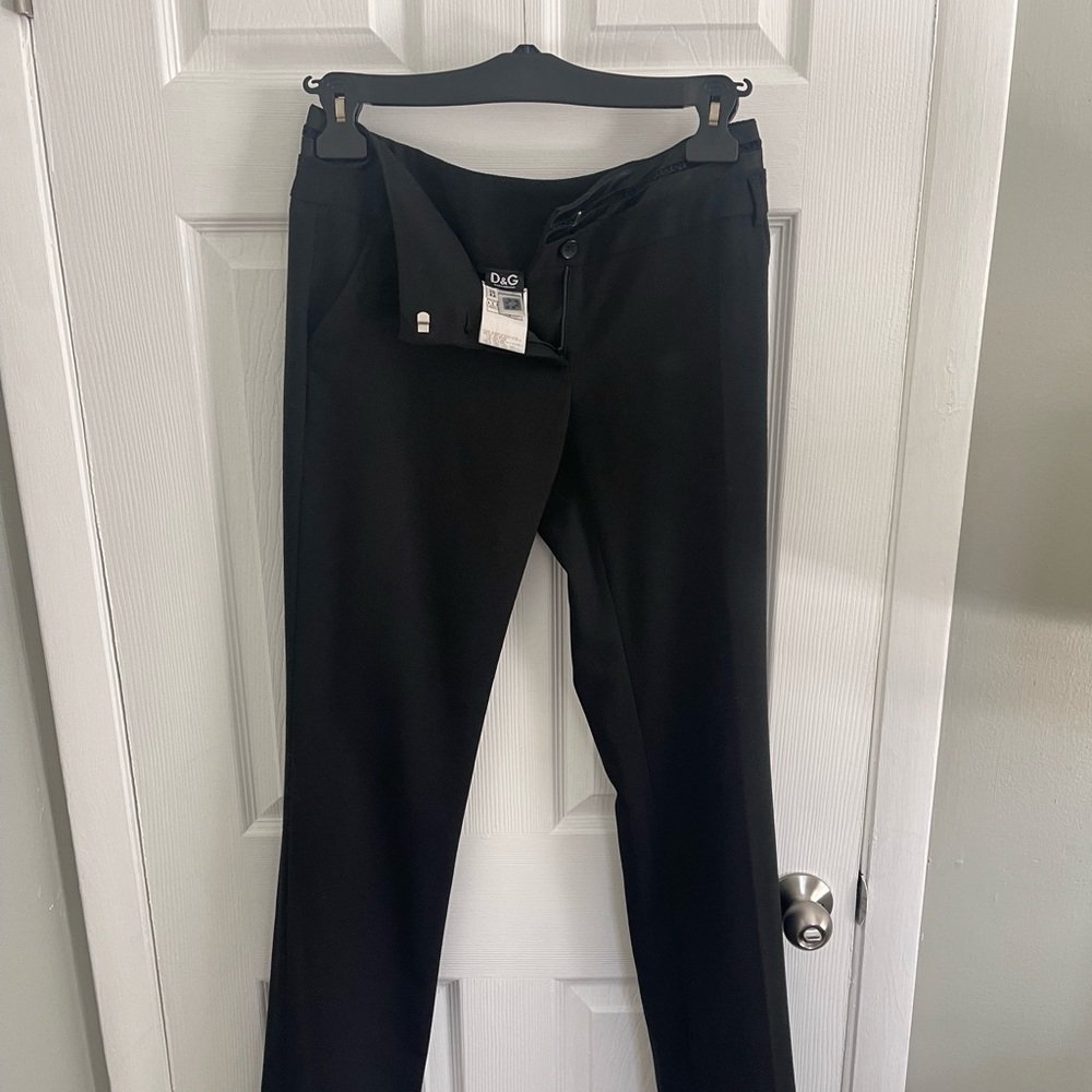 Dolce & Gabbana dress pants, straight leg, wool